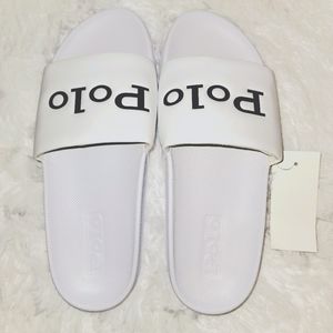 NWT Polo Slides Size 9
